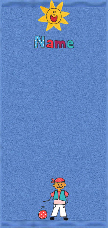 Pirat auf azur
